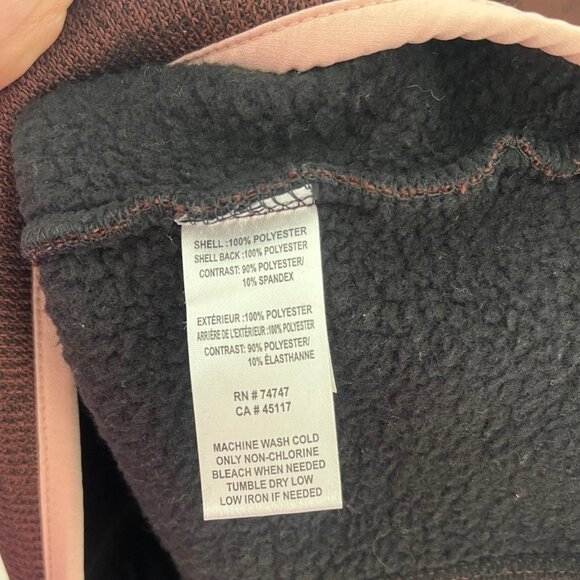 NWT Ascend Exploration Full Zip Jacket Pink/Maroon, Size L - Picture 5 of 7